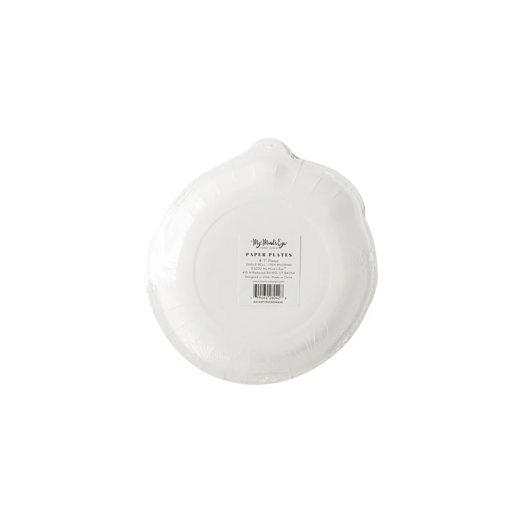 North Pole Express Bell Shaped Plate | My Mind's Eye