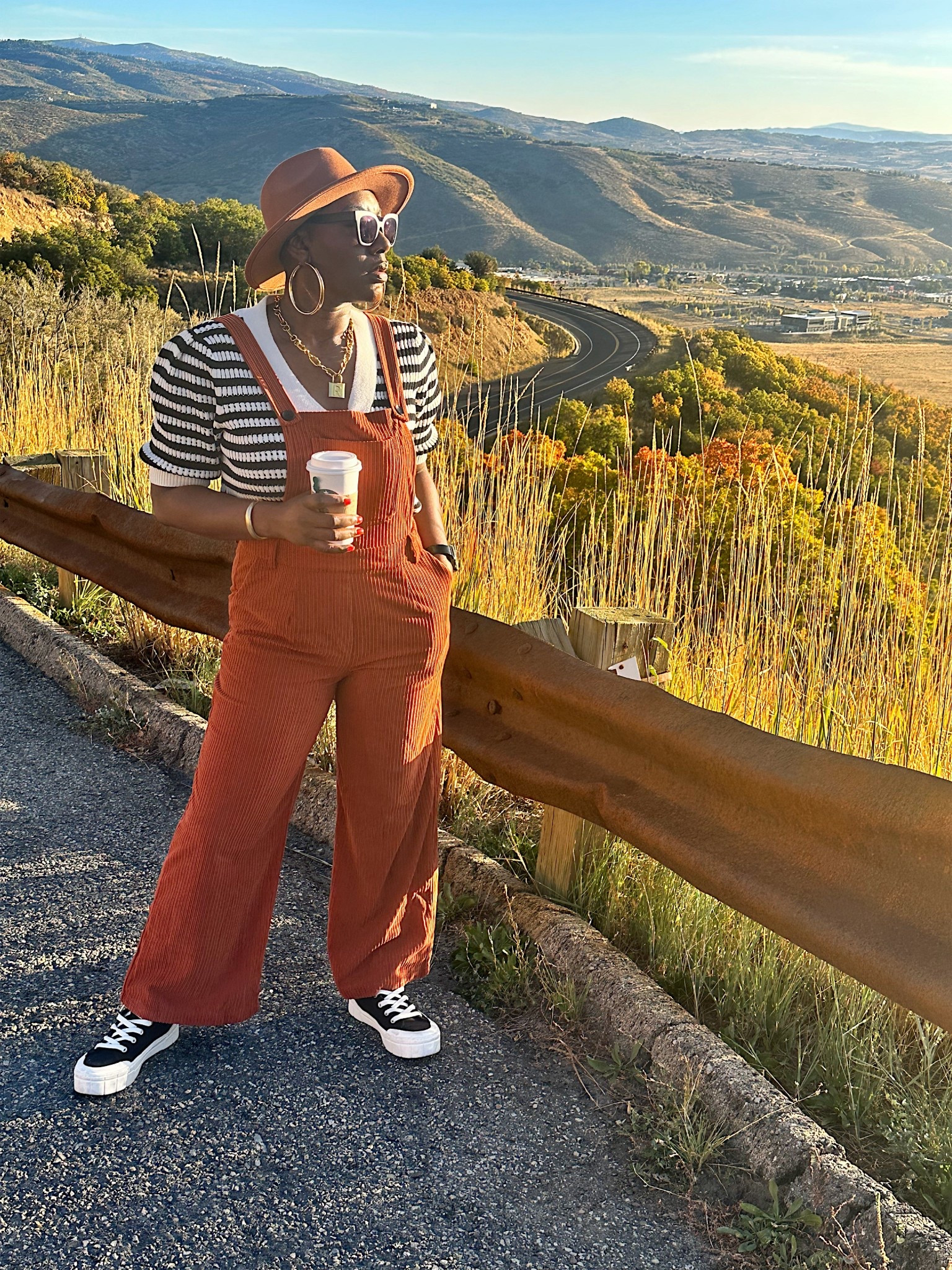 Golden hour glow hits different in the mountains ✨

#LTKStyleTip