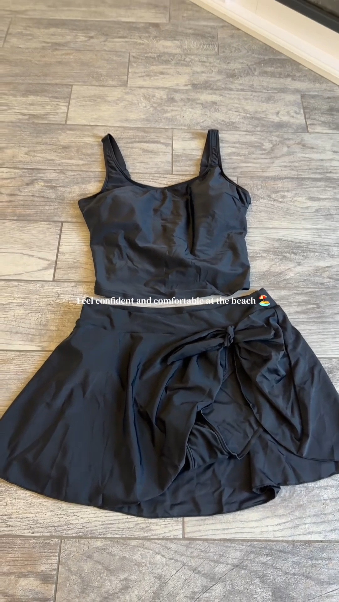 Summer style meets confidence! ☀️ This tummy control tankini with a high waisted swim skirt is flattering, comfortable, and perfect for beach or pool days.

#TankiniSwimsuit #TummyControlSwimsuit #ModestSwimwear #SummerStyle

#LTKmomlife #LTKootd #LTKTravel