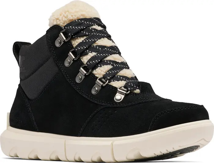 Explorer Next Genuine Shearling Waterproof Hiking Boot (Women) | Nordstrom