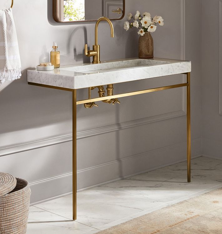 Winslow Single Console Sink, 42" | Rejuvenation