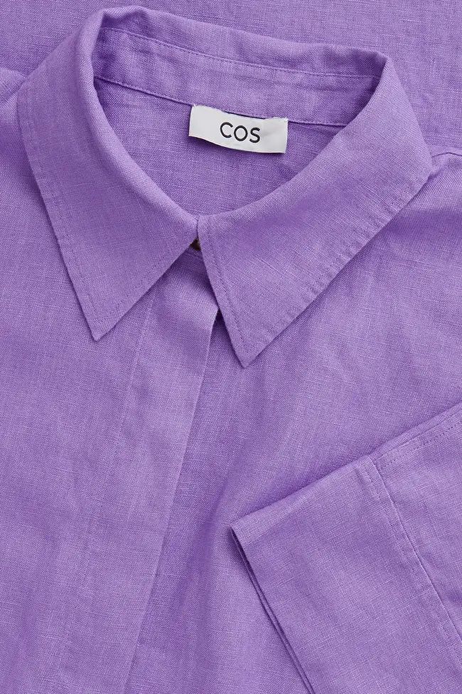 HomeWomenDressesRELAXED LINEN SHIRT DRESS | COS (EU)