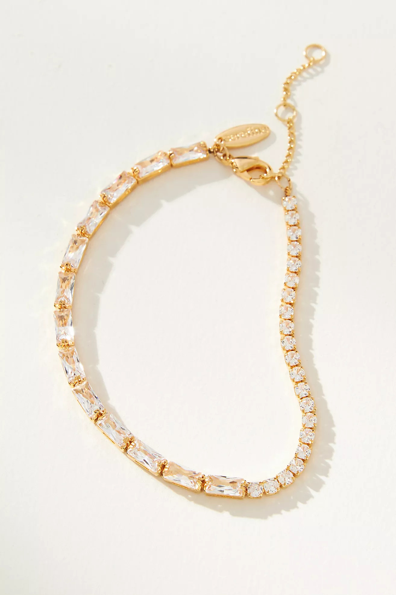 Baguette Stone BraceletBy Anthropologie(18) Reviews$19.95$28.00Extra 50% Off In CartColor: CLEARF... | Anthropologie (US)