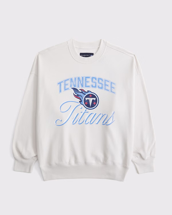 NFL Tennessee Titans Vintage Sunday Crew | NFL Women's NFL Collection | Abercrombie.com | Abercrombie & Fitch (US)