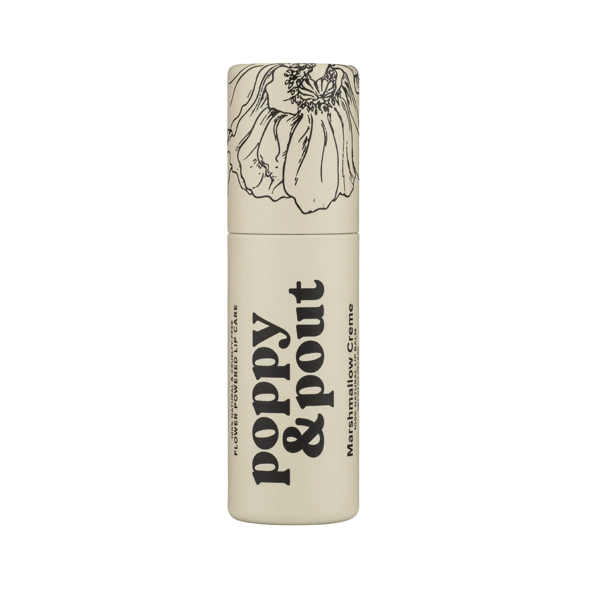 Lip Balm, Original, Marshmallow Creme | Poppy & Pout