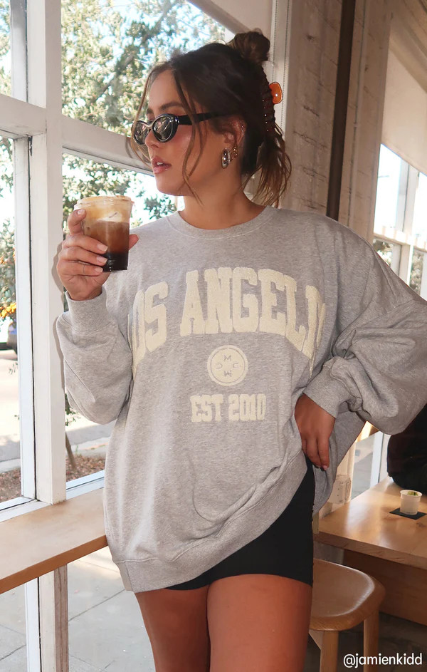 Steve Sweatshirt ~ Los Angeles Graphic | Show Me Your Mumu