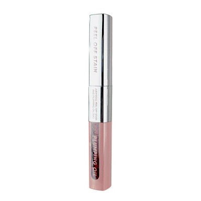 Judydoll Peel Off Stain & Plumping Oil Duo - #01 Rosy Pearl - Peel back the ordinary to reveal a pearlescent, plumped pout that stays put | Target