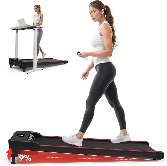 Walking Pad,Under Desk Treadmills for Home,340 Lbs Capacity,3 in 1 Portable Walking Pad | Amazon (US)