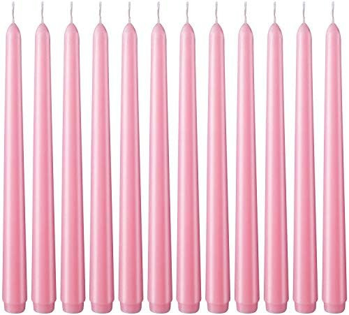 Allgreen Unscented Taper Candles,Premium Quality,Drip-Less & Smokeless,Hand-Dipped Dinner Candles fo | Amazon (US)