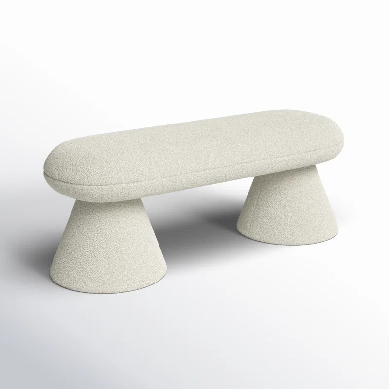 Joss & Main Phillipa Drum Upholstered Bench & Reviews | Wayfair | Wayfair North America