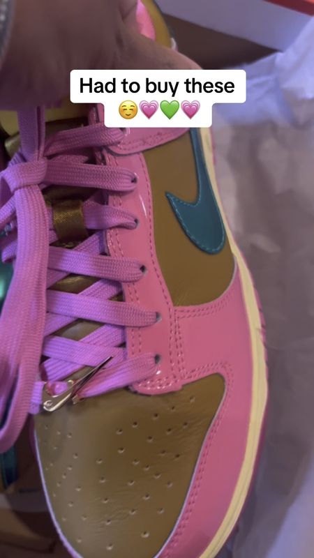 The perfect sneaker! 💗💚

Sorority girl - pink and green - alpha kappa alpha - Nike 

#LTKshoecrush #LTKfitness #LTKover40