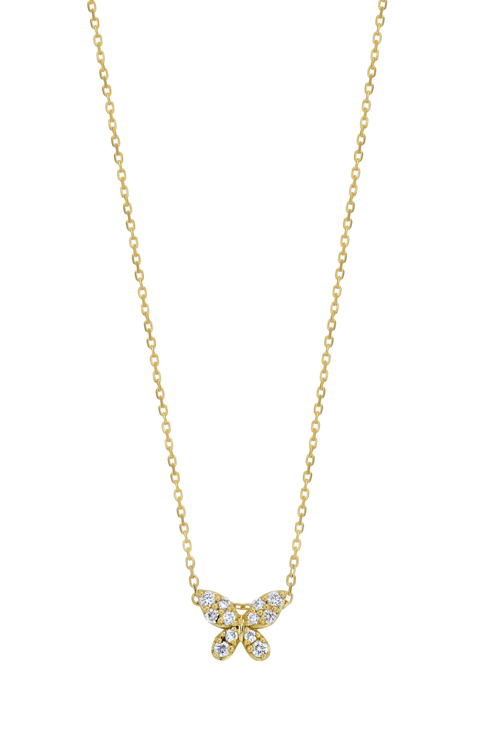 Bony Levy Audrey Butterfly Pendant Necklace | Nordstrom | Nordstrom