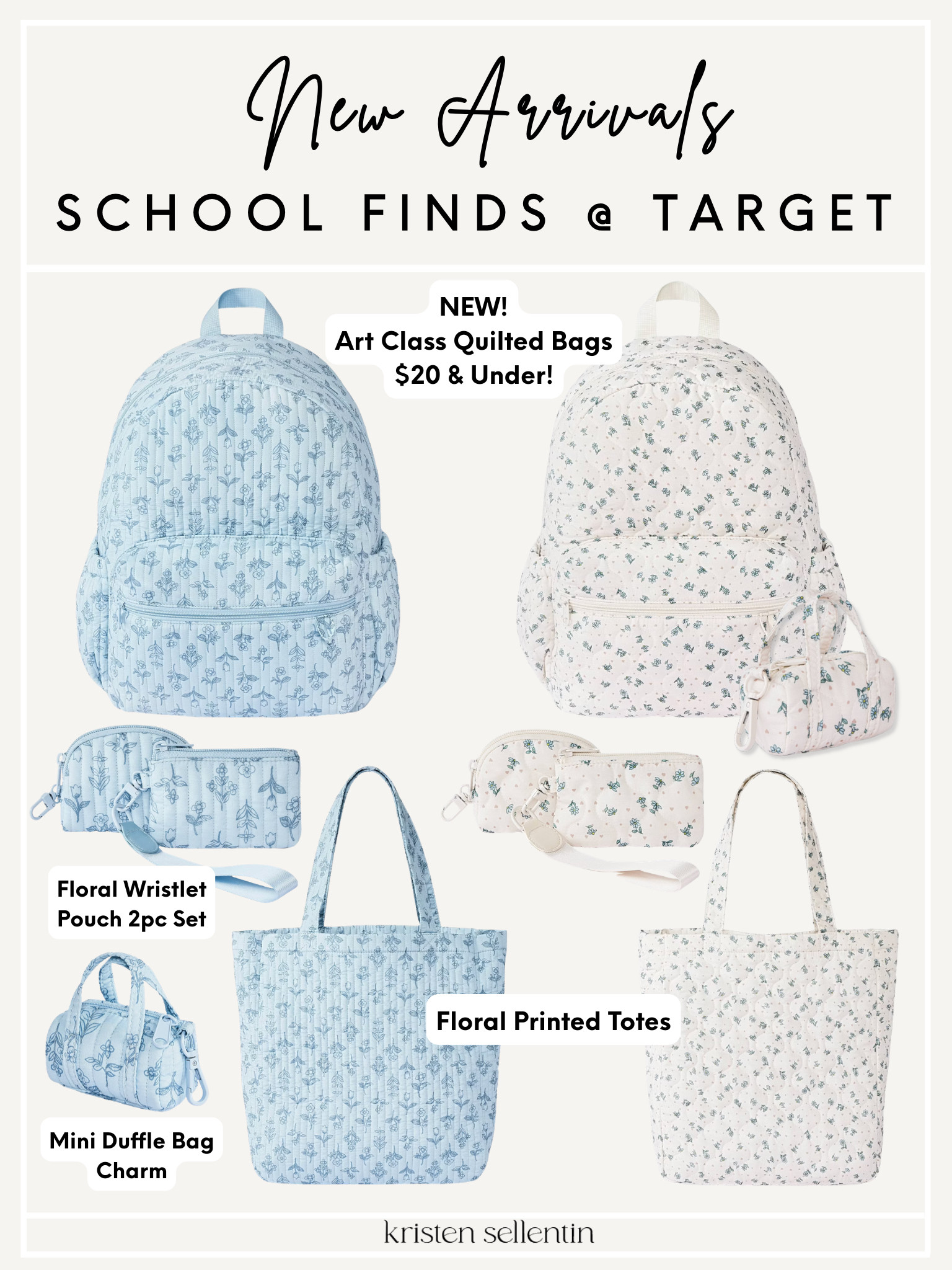 New back to school finds @ Target! Art Class quilted bags are $20 and under.

#LTKmomlife #LTKSeasonal #LTKKids