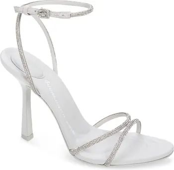 Alexander Wang Dahlia Rhinestone Logo Sandal | Nordstrom | Nordstrom