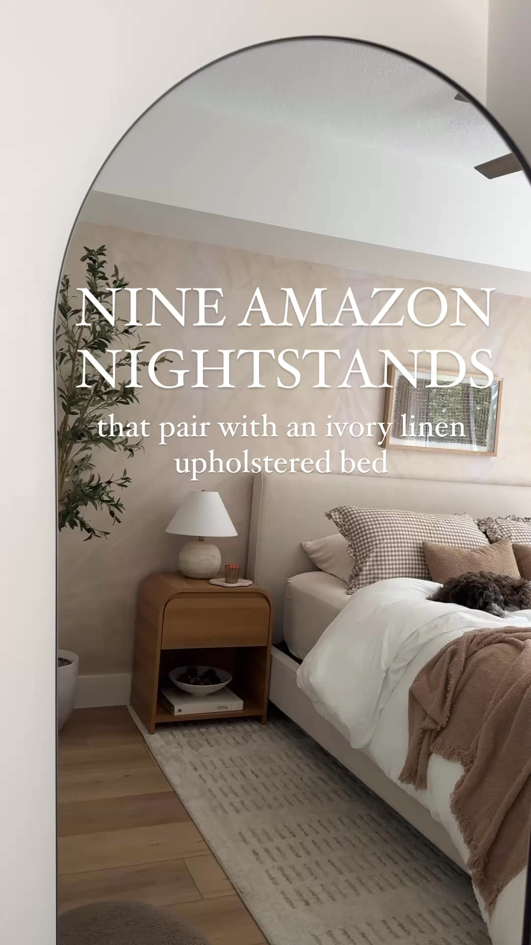9 Amazon nightstands that pair beautifully with a beige linen upholstered bed! 

#LTKHome #LTKSaleAlert #LTKStyleTip