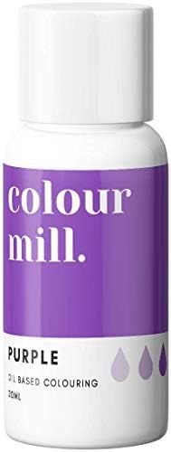 Colour Mill Oil-Based Food Coloring, 20 Milliliters Purple | Amazon (US)
