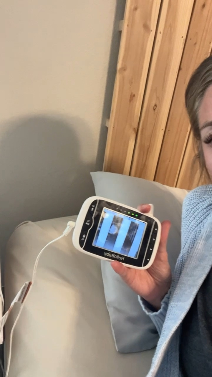The best baby monitor without WiFi. We’ve had it for years and adding another camera once Tatum was born. $50 for camera and monitor. You can see them, hear them, see the temp in the room, turn the camera 360 degrees and there are lullabies if you need it. Easy to travel with too

#LTKKids #LTKFindsUnder50 #LTKBaby