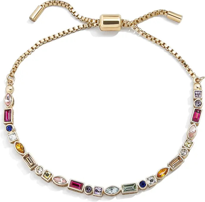 Multicolor Crystal Slider Bracelet | Nordstrom