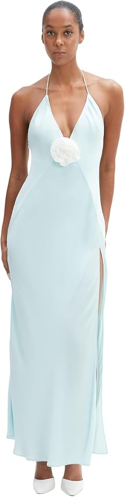 BARDOT Aradia Halter Dress, Semi Formal Wedding Guest Dress for Women, Backless Maxi Dresses for ... | Amazon (US)