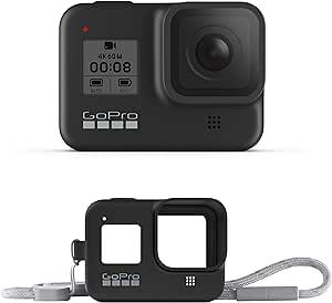 GoPro HERO8 Black Waterproof Action Camera with Touch Screen 4K Ultra HD Video 12MP Photos 1080p ... | Amazon (US)