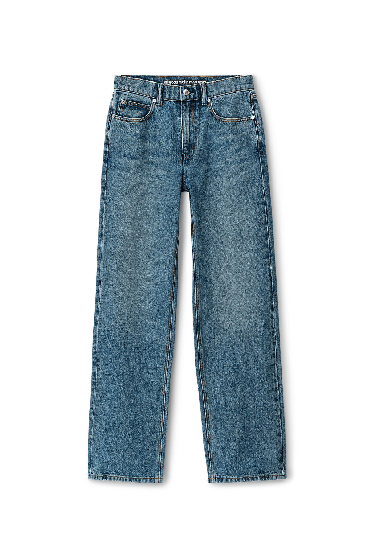 EZ MID-RISE STRAIGHT-LEG JEANS | Alexander Wang
