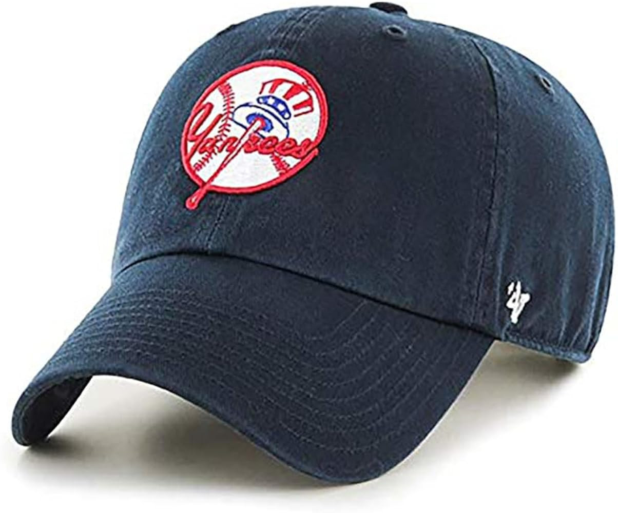 NEW YORK YANKEES '47 CLEAN UP OSF / Blue | Amazon (US)