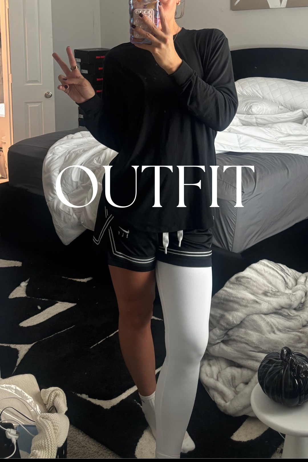 Basketball Outfit- I have this shirt in every color and these shorts in white also 

 #LTKBeauty