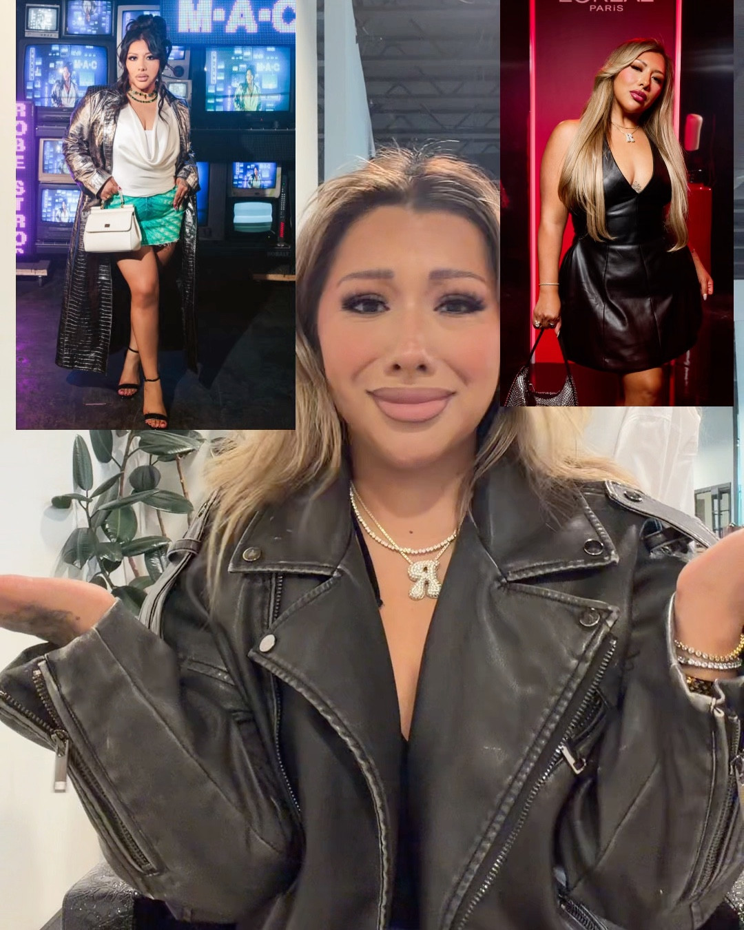 Moto jacket in size Medium! • Lightweight • soft •can dress up or down 