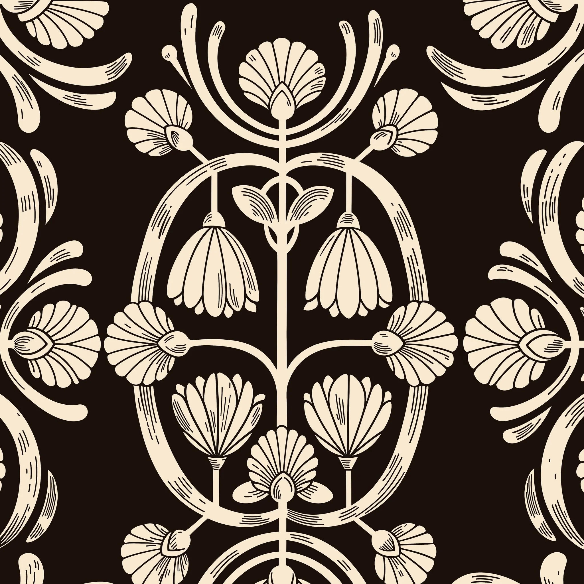 WALL BLUSH A Good Day's Bloom Wallpaper - A Good Day's Bloom Wallpaper | Shop.app