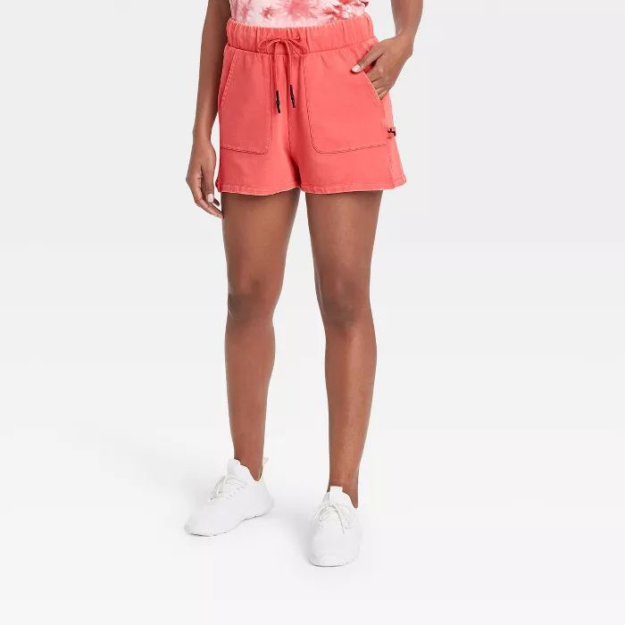 Women's French Terry Mid-Rise Shorts - JoyLab™ | Target