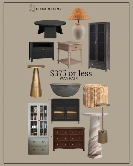 Furniture Favorites under $375, nightstand, natural wood, end table, brass side table, Drumm, coffee table, outdoor coffee table, tall cabinet, gray cabinet, black coffee table, modern coffee table, cover, retain side table, cocktail table, marble table, chest of drawers, nightstand, small arched cabinet, on sale from Wayfair

#LTKStyleTip #LTKHome #LTKSaleAlert