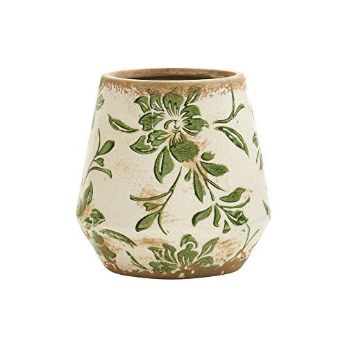 5.5in. Tuscan Ceramic Green Scroll Planter | Amazon (US)