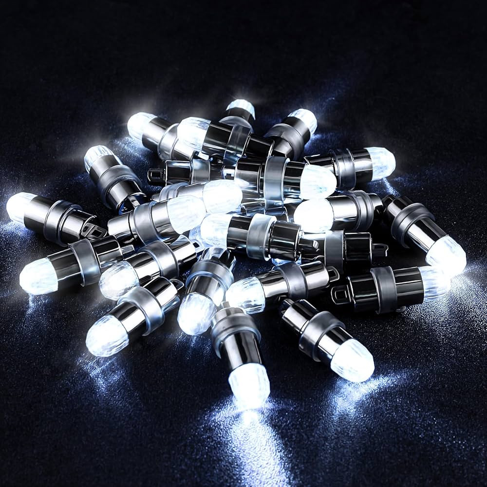 LIHAO 24x Battery Operated LED Party Lights Bulbs for Paper Lantern Balloons Party Decoration, Wa... | Amazon (US)