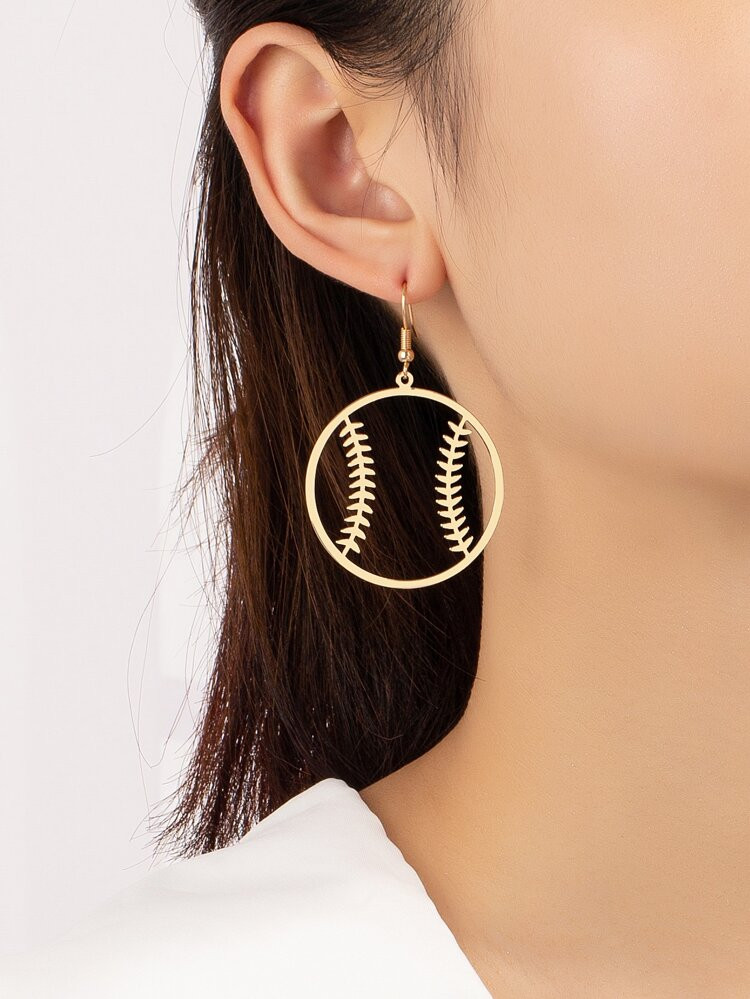 Baseball Drop Earrings | SHEIN