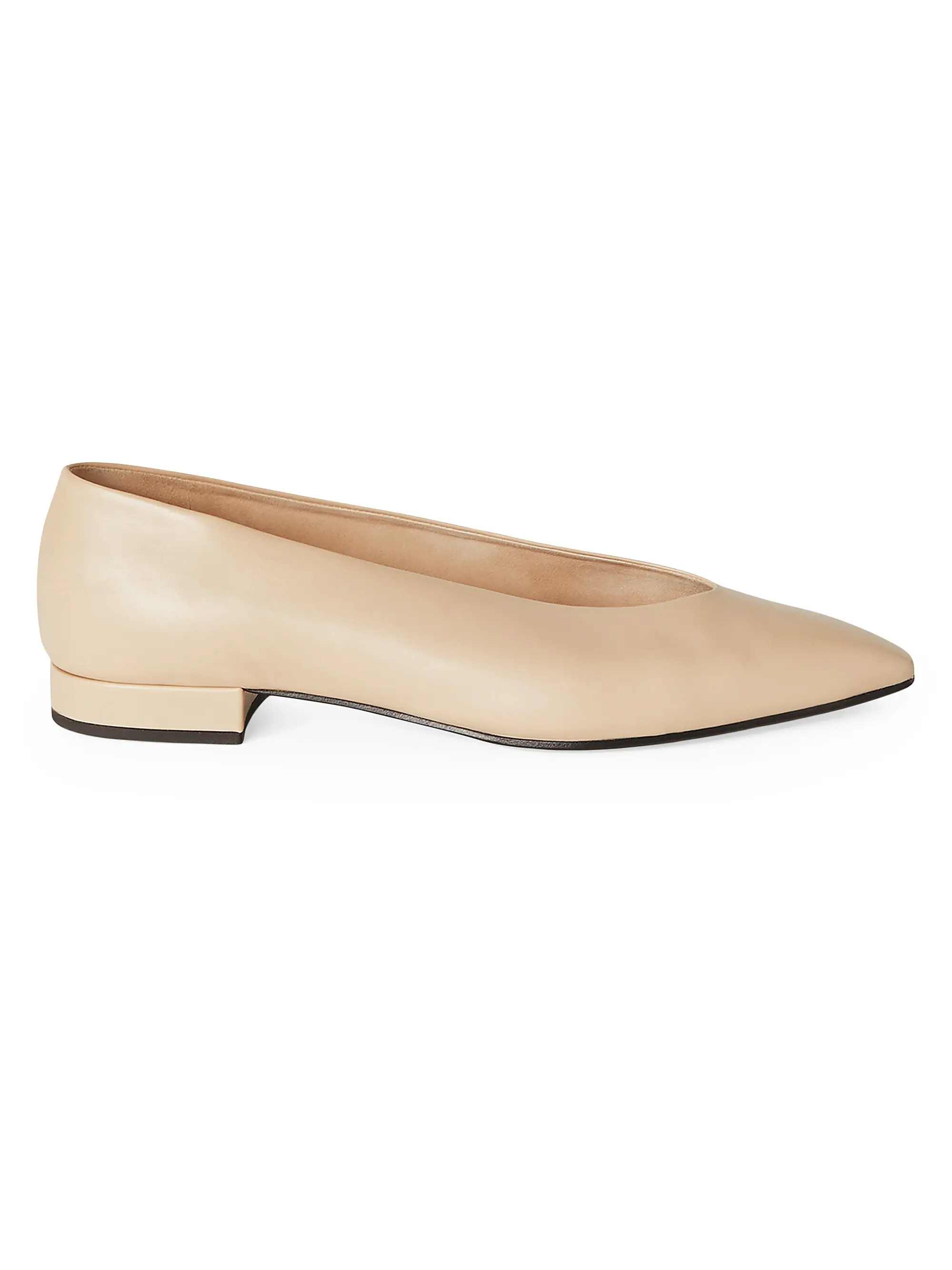 Rebecca Leather Ballet Flats | Saks Fifth Avenue