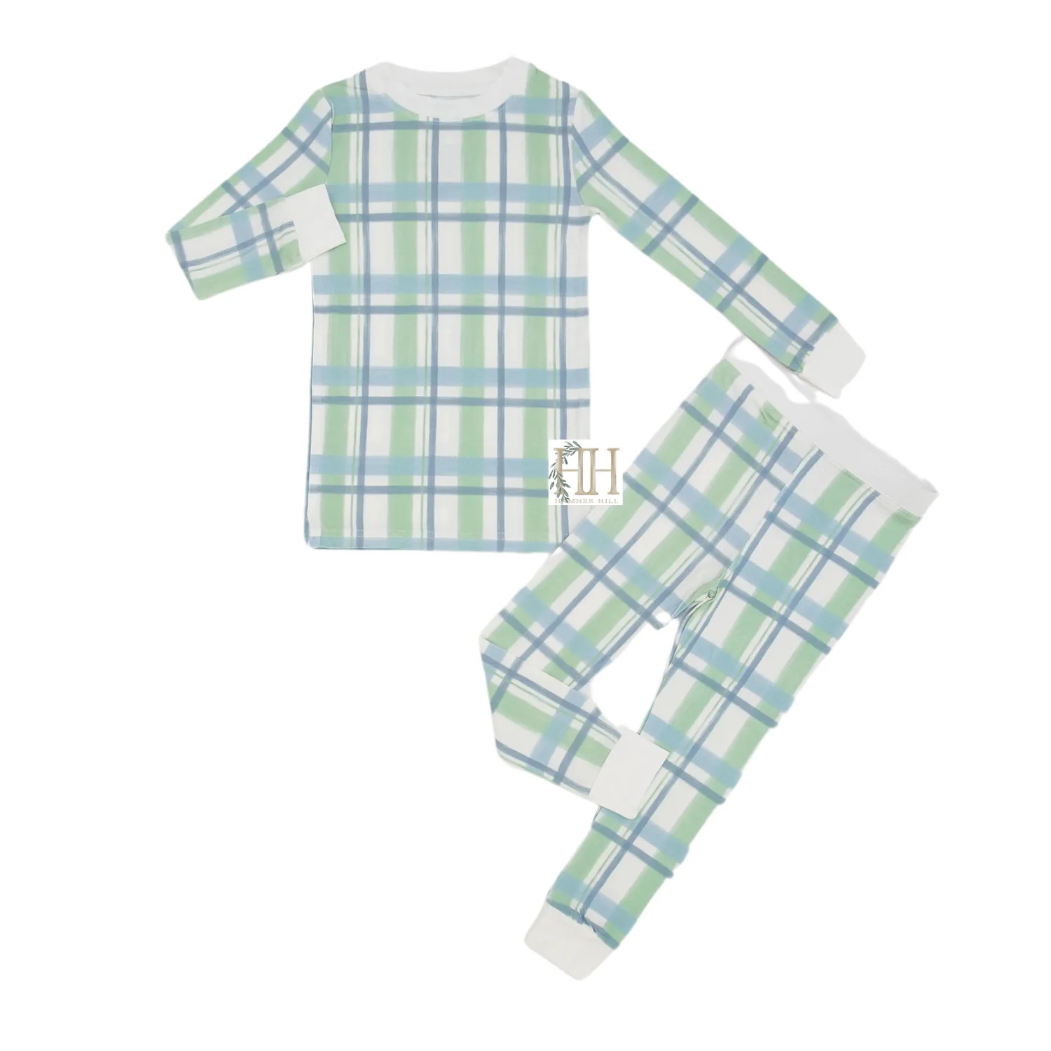 Lakeside Boys Plaid Loungewear Set | Hamner Hill