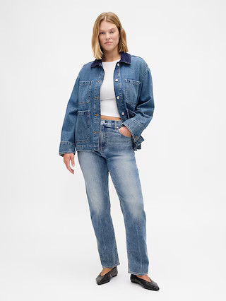High Rise '90s Straight Jeans | Gap (US)