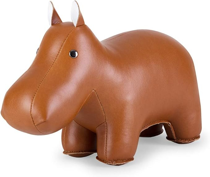 zuny, Classic Series Bookend Tan for Shelves, Office Decorative - Hippo | Amazon (US)