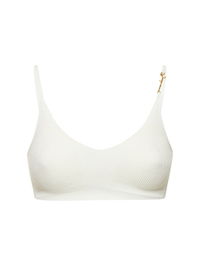 Le Bandeau Pralu logo crop top | Luisaviaroma