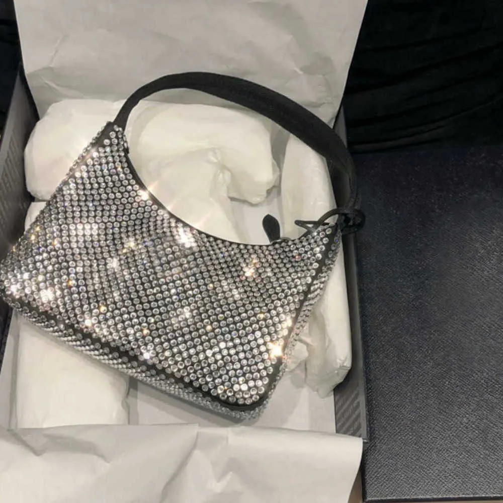 Totes 2025 Diamond Women Shoulder Bag New Handbags Summer Fashion Underarm Purses Totes Classic S... | DHGate