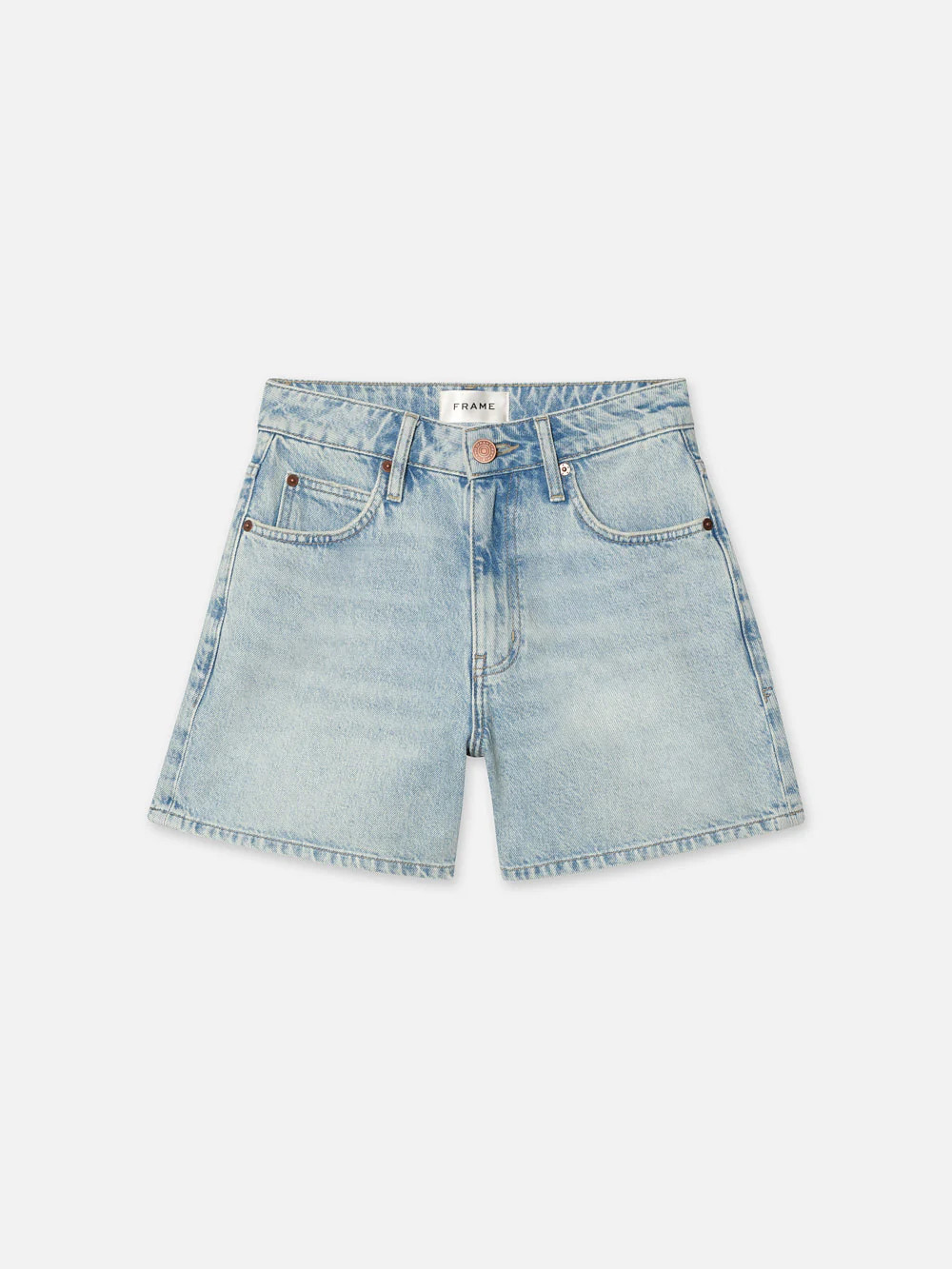 The Easy Short  in  Fizz Indigo | Frame Denim