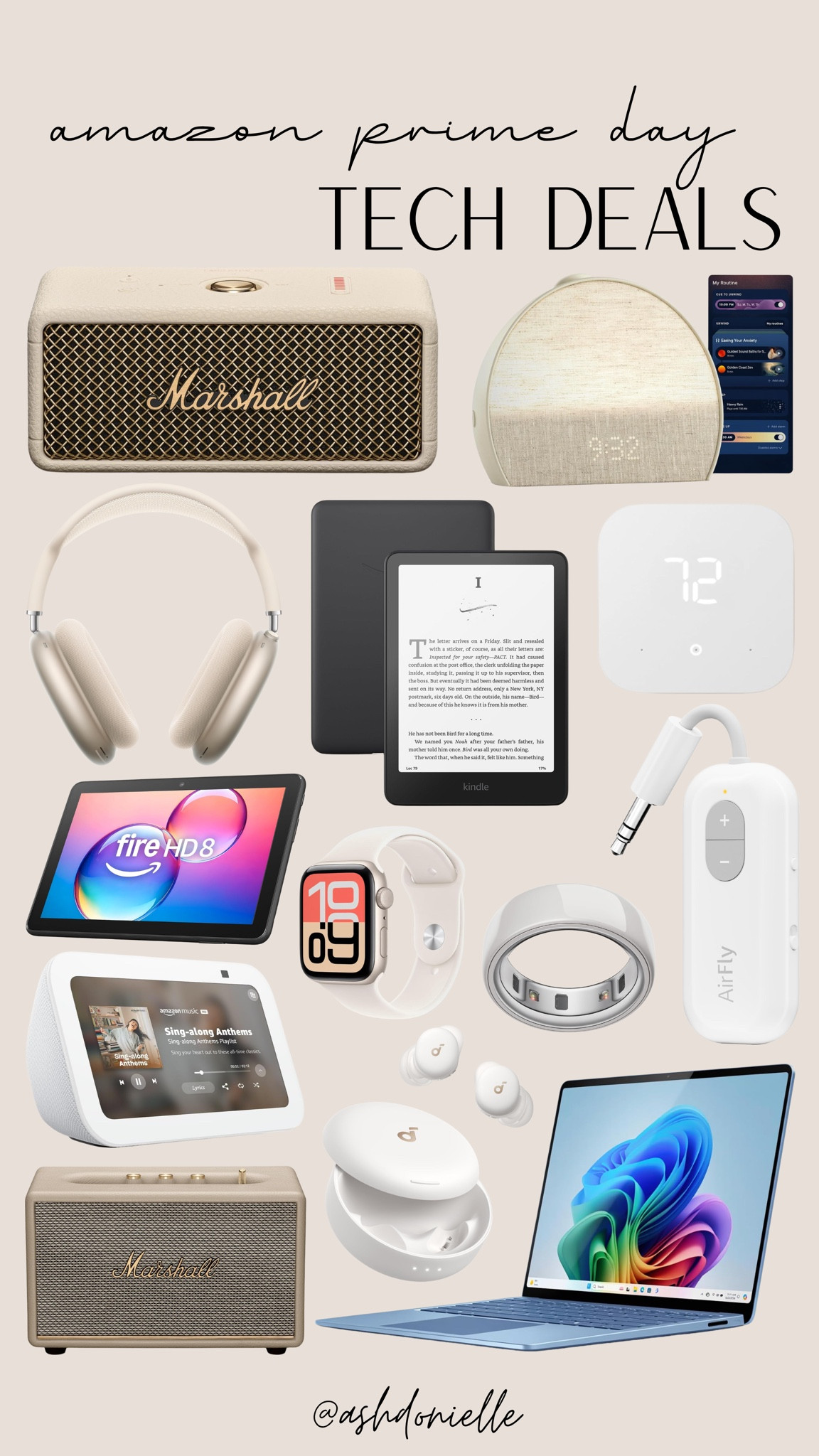 Amazon prime day tech deals

Smart home gadgets
Portable phone chargers
Wireless earbuds
Bluetooth speakers
Robot vacuums
Home security cameras
Smart watches
Tablet accessories
Desk tech essentials

#LTKSeasonal #LTKSaleAlert