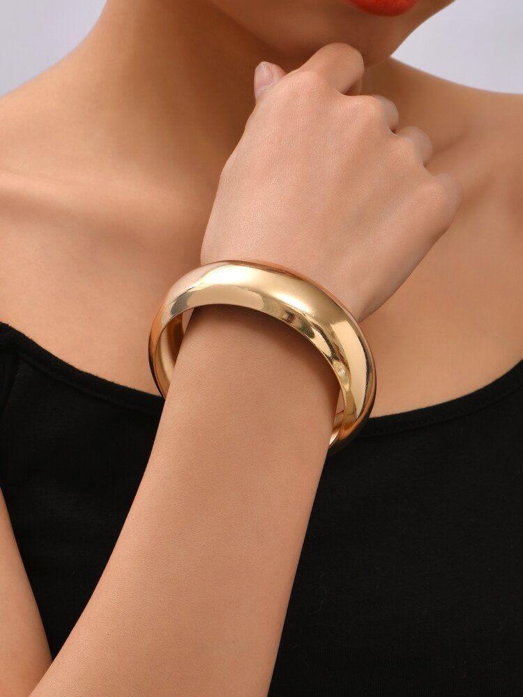 Simple Solid Bangle | SHEIN