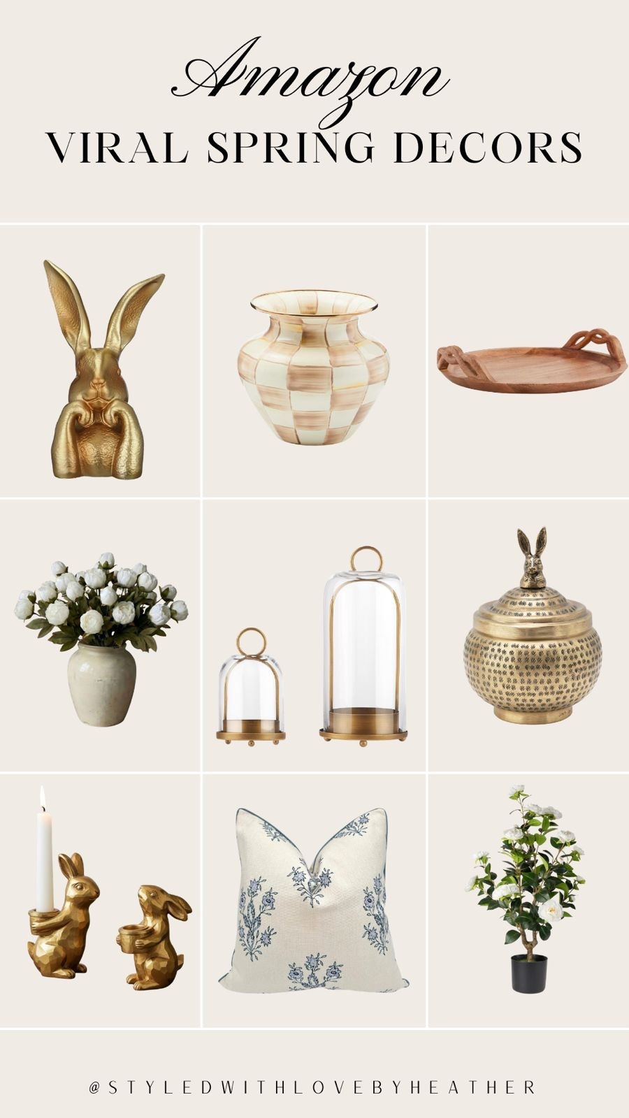 Spring refresh starts here. Sharing some of my favorite Amazon decor finds that instantly elevate your space. Neutral, classic, and easy to style.



#LTKSeasonal #LTKfamily #LTKhome