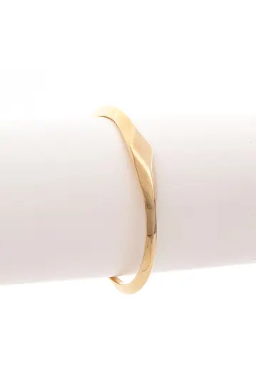 18K Gold Clad Open Bangle Bracelet | Nordstrom Rack