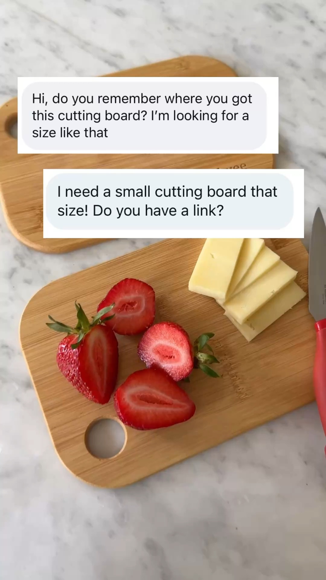 $14 for a set of Great little bamboo cutting boards. paring knife sold separately 

Also linked the nesting colanders we use daily

#LTKHome