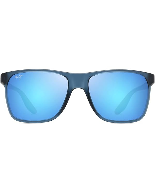 Maui Jim Pure Collection Pailolo W/Patented Polarizedplus2 Lenses Rectangular Sunglasses | Amazon (US)