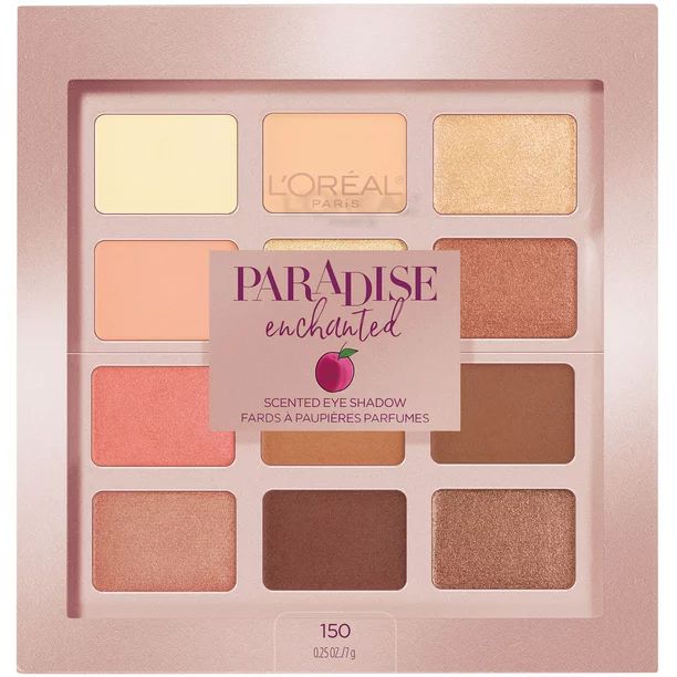 L'Oreal Paris Paradise Enchanted Scented Eyeshadow Palette, 0.25 oz | Walmart (US)
