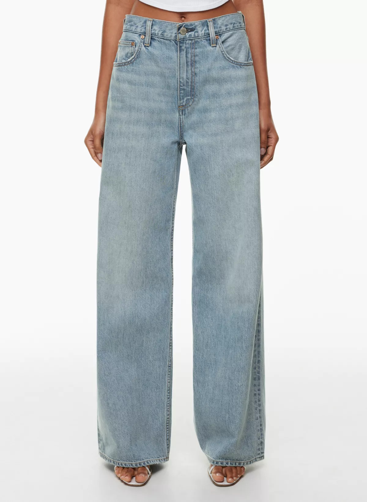THE '90S LITE HI-RISE WIDE FULL JEAN | Aritzia