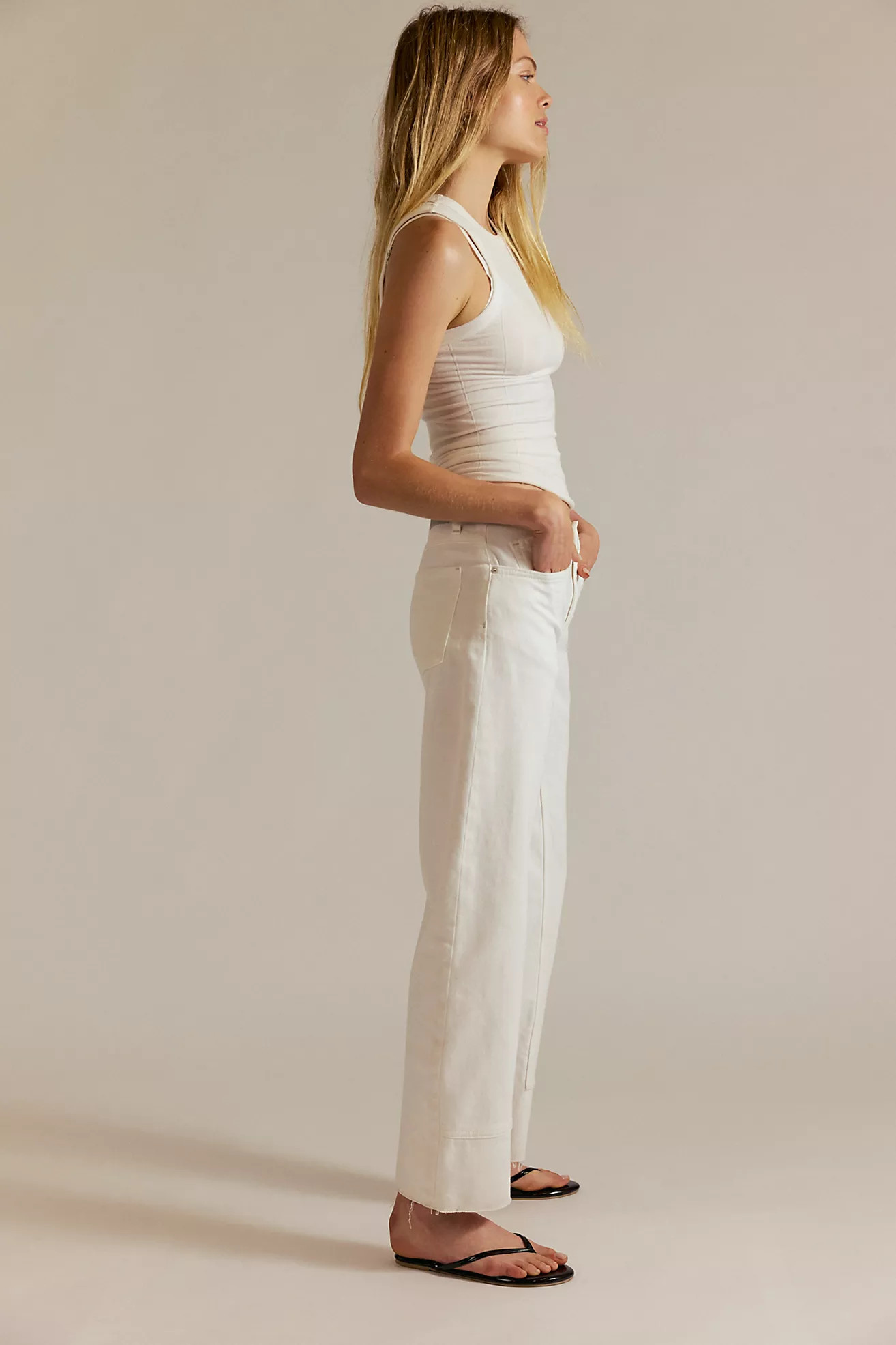 We The Free Risk Taker Mid-Rise Jeans | Free People (UK)